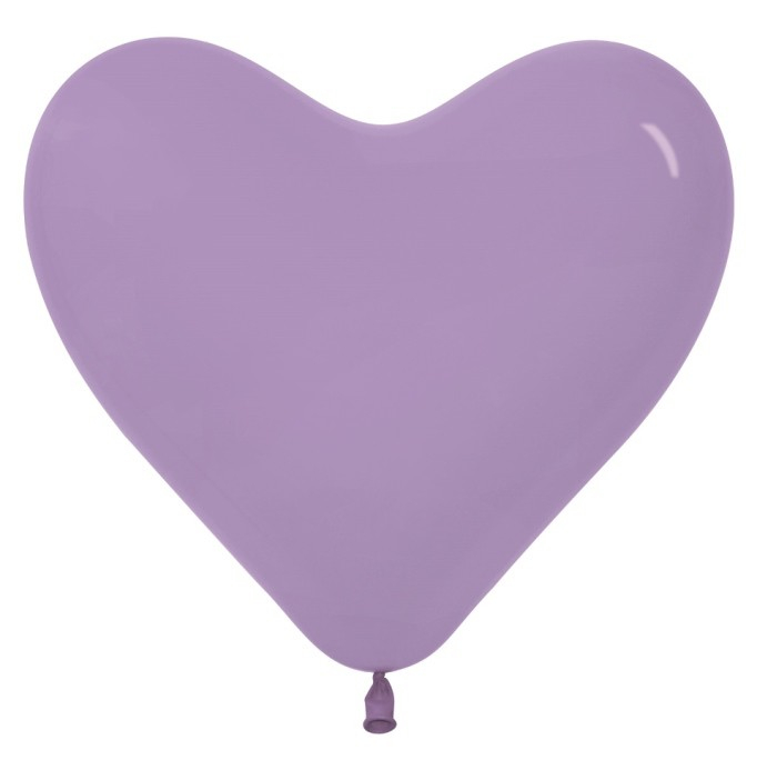 Сердце Сиреневый, Пастель / Lilac